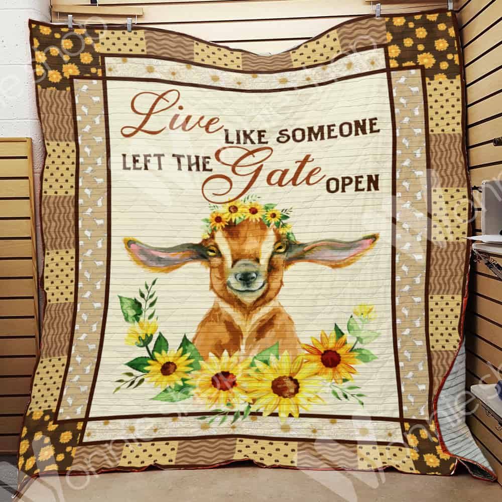 Goat Quilt Blanket DHC0602817TD