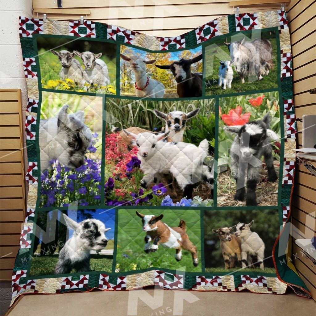 Goat Quilt Blanket DHC0910361VT