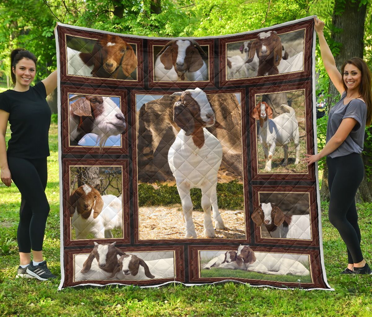 Goat Quilt Blanket DHC13123007VT