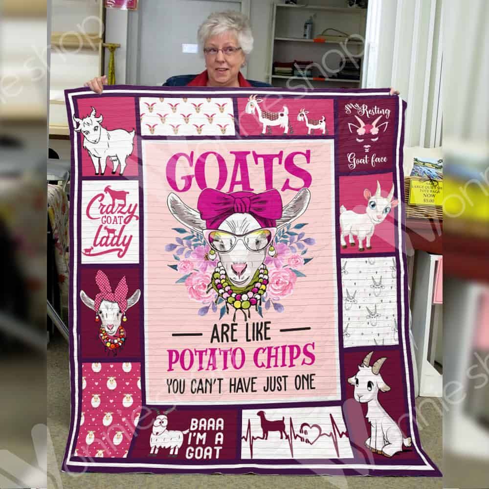 Goat Quilt Blanket DHC13123976VT