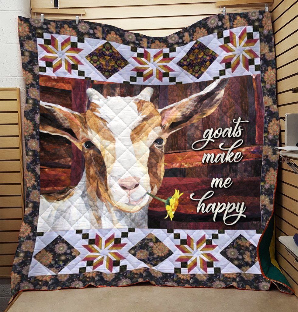 Goat Quilt Blanket DHC3112252VT