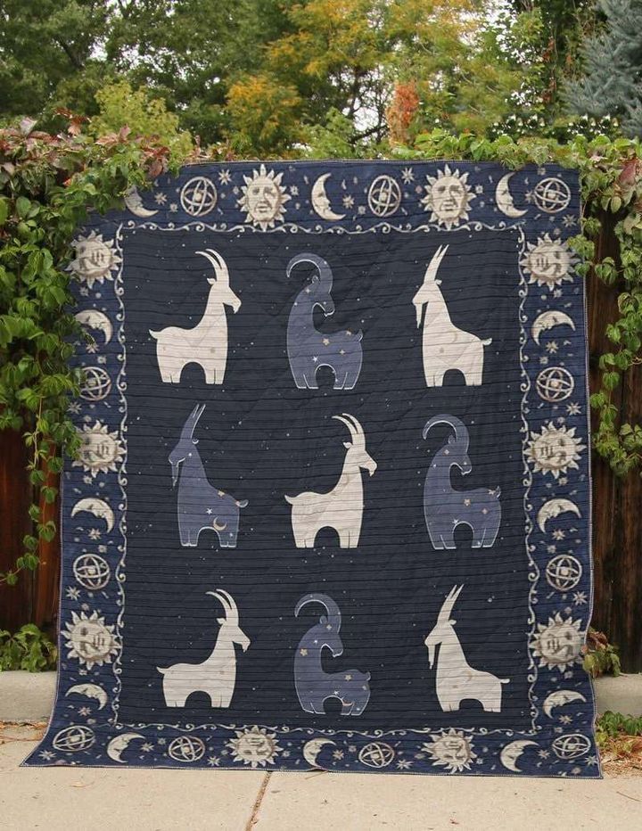 Goat Stars And Goats MMC0311199 Quilt Blanket