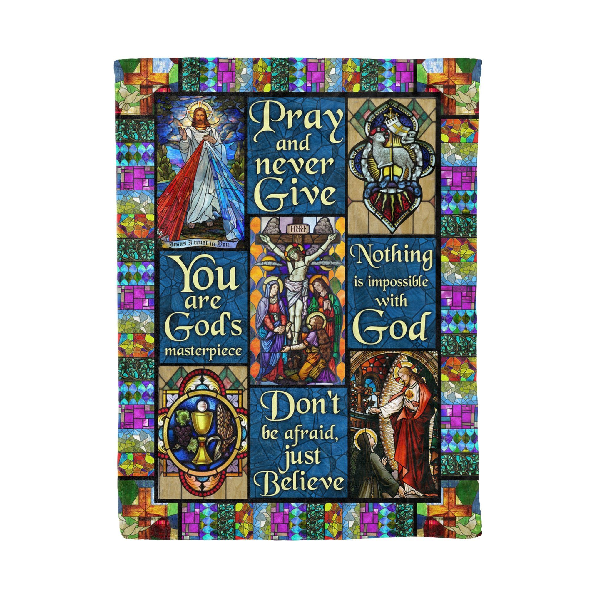 God Fleece Blanket