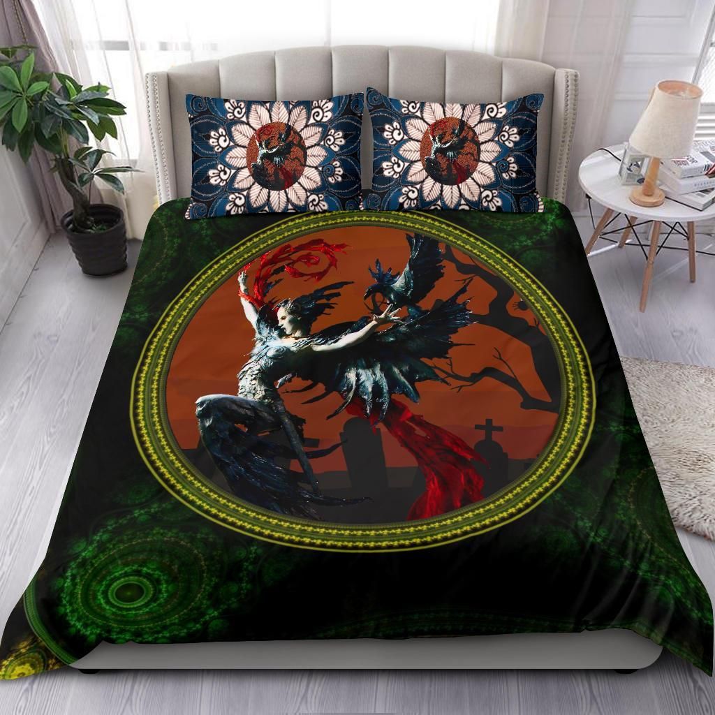 Goddess Of Fate Shamrock St. Patrick’s Day Bedding Set