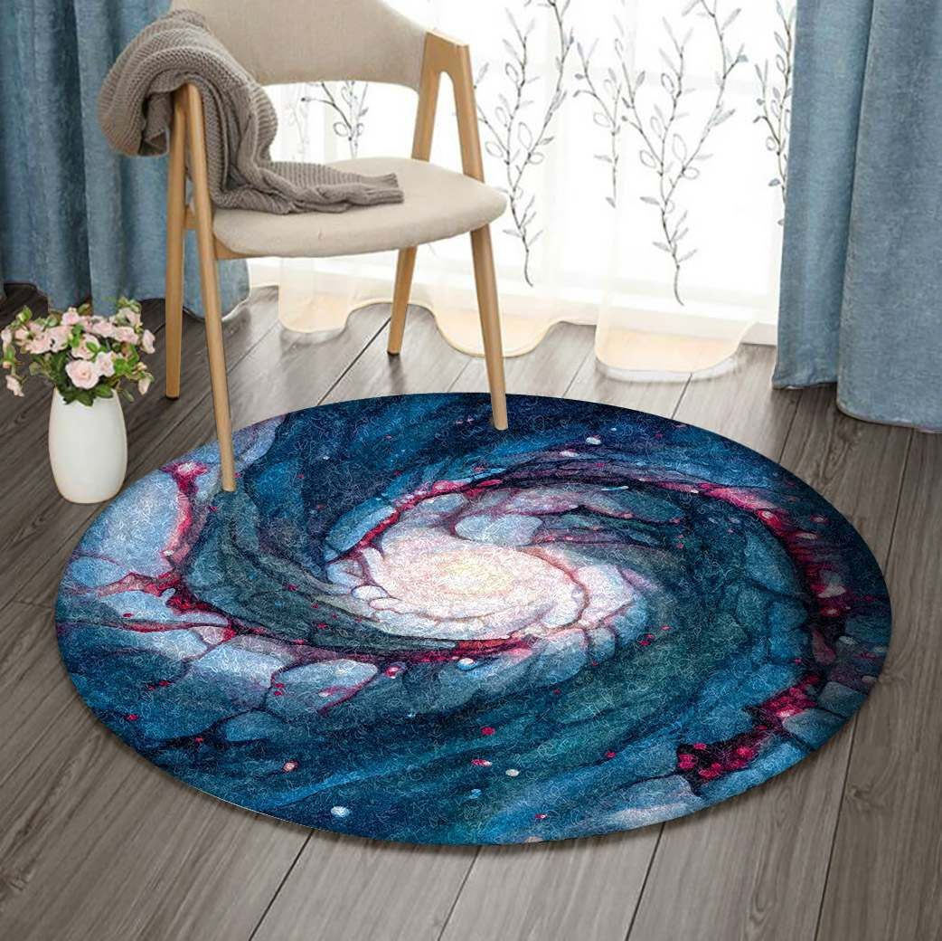 Goddess Of Fire Poetry And Healing Round Carpet