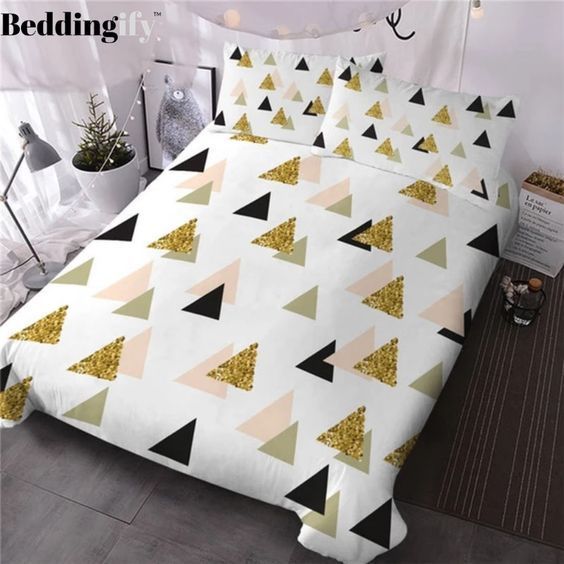 Golden Geometric Bedding Set