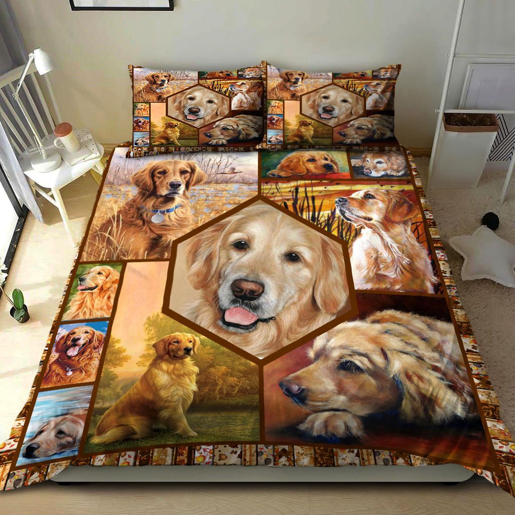 Golden Retriever Bedding Set