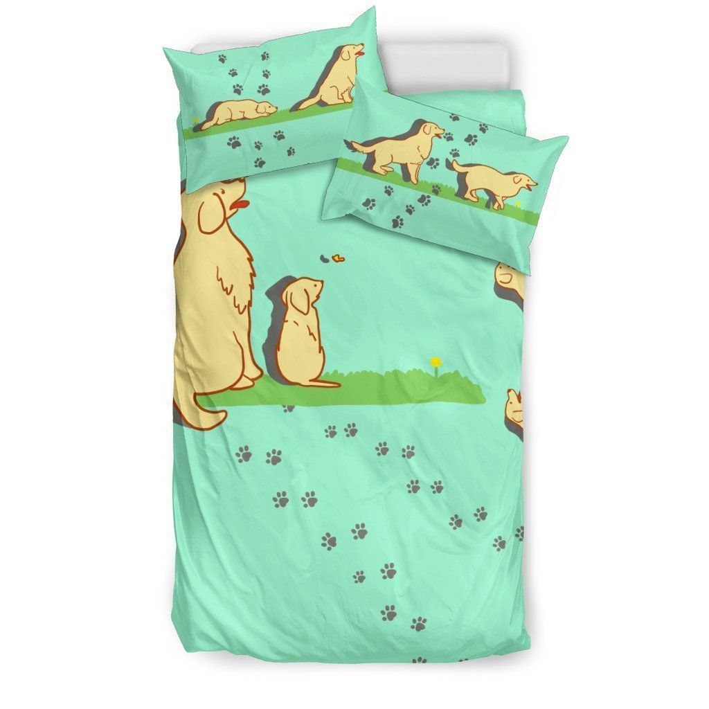 Golden Retriever Bedding Set