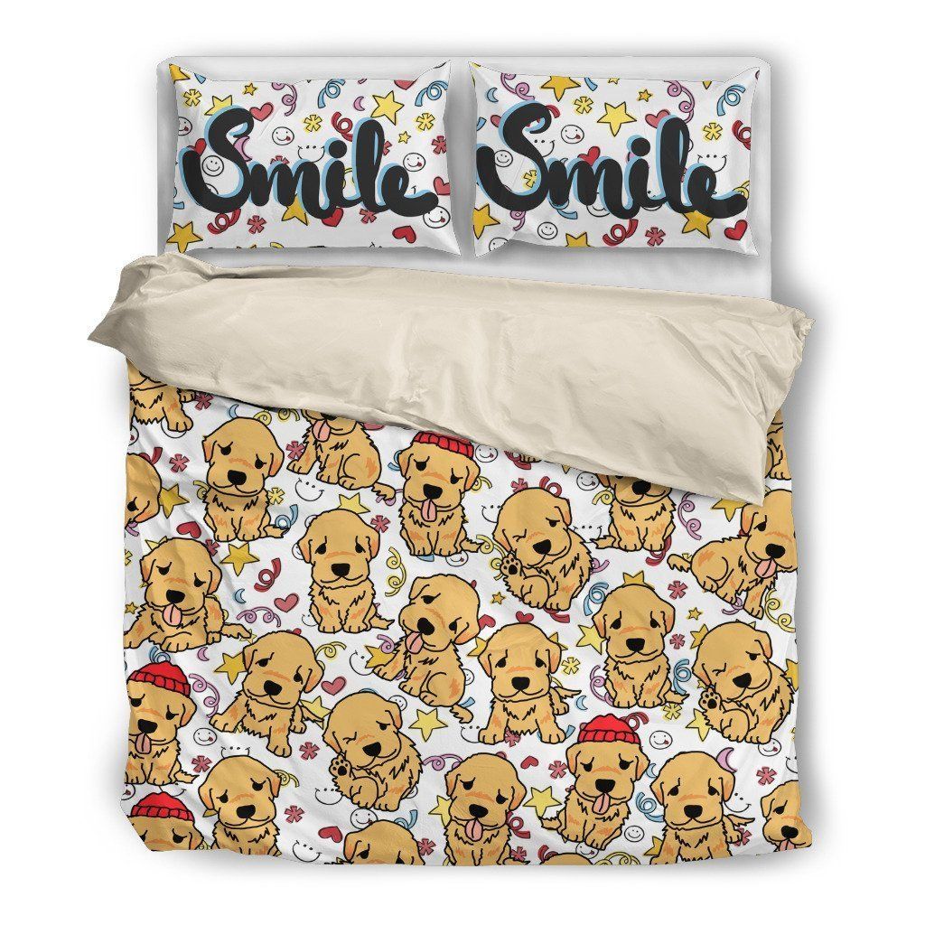 Golden Retriever Bedding Set