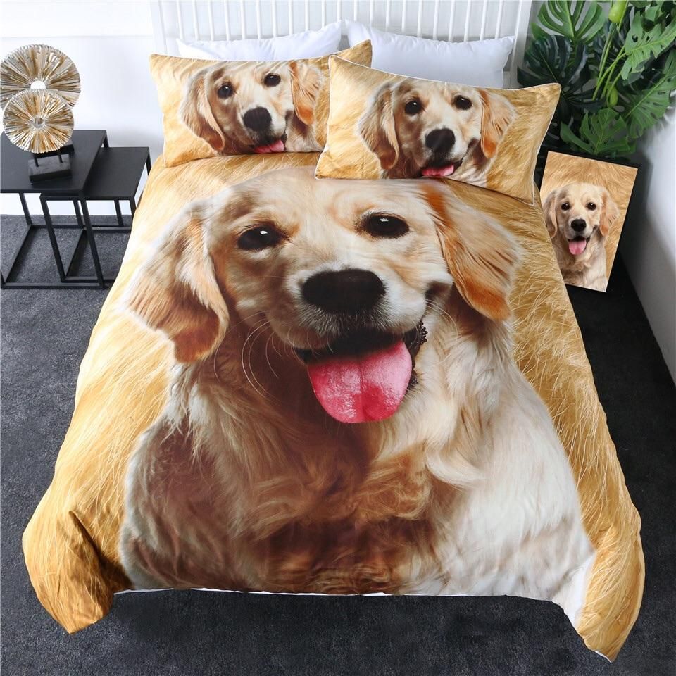 Golden Retriever Bedding Set