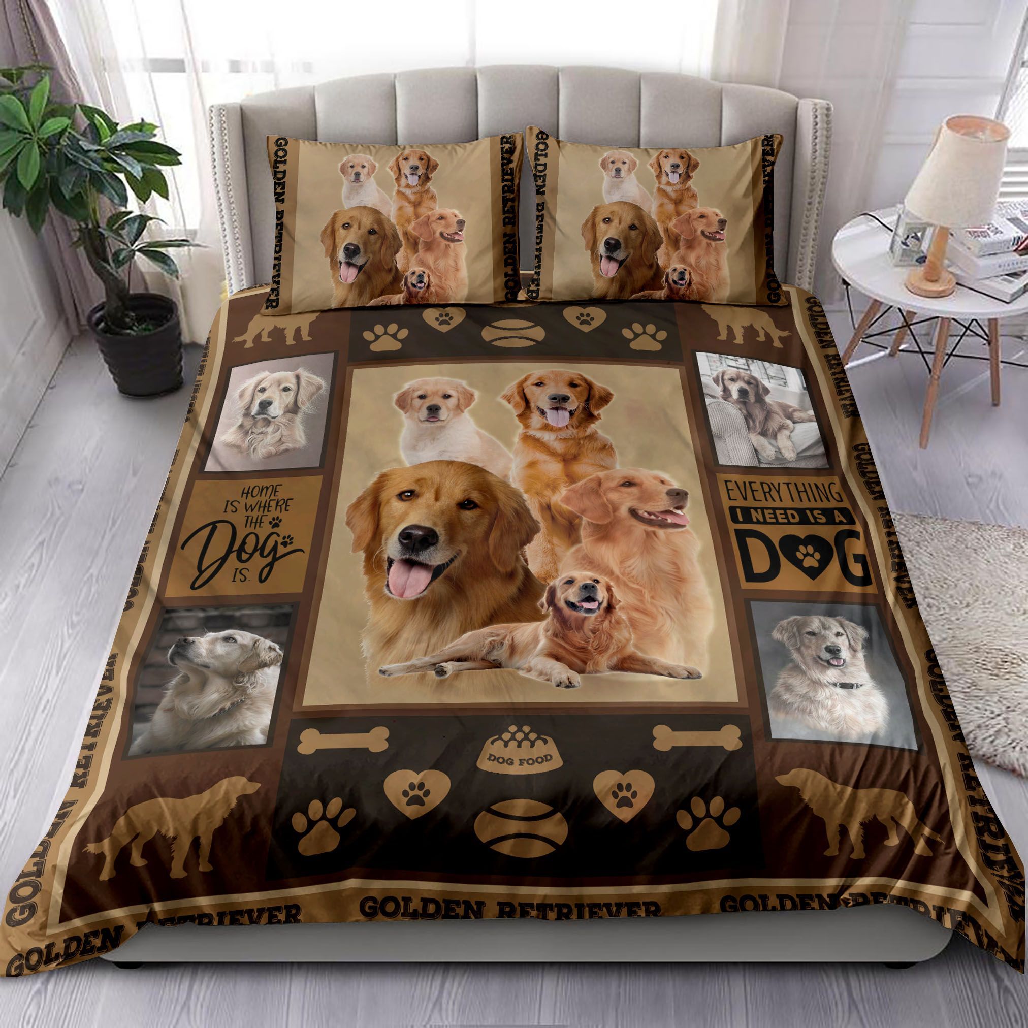 Golden Retriever Classic Bedding Set