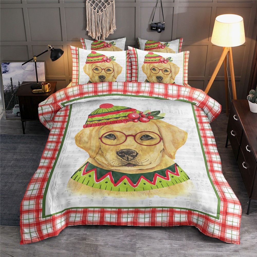 Golden Retriever Dog Bedding Set