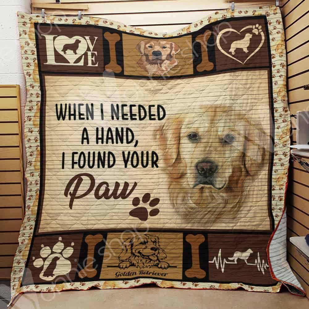 Golden Retriever Dog Quilt Blanket DHC0302718TD