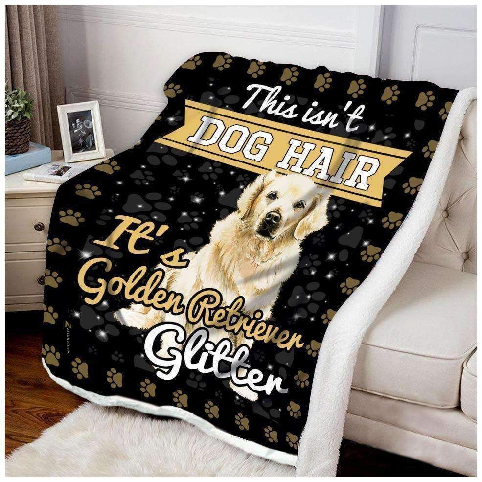Golden Retriever Gift Birthday Dog Sherpa Fleece Blanket