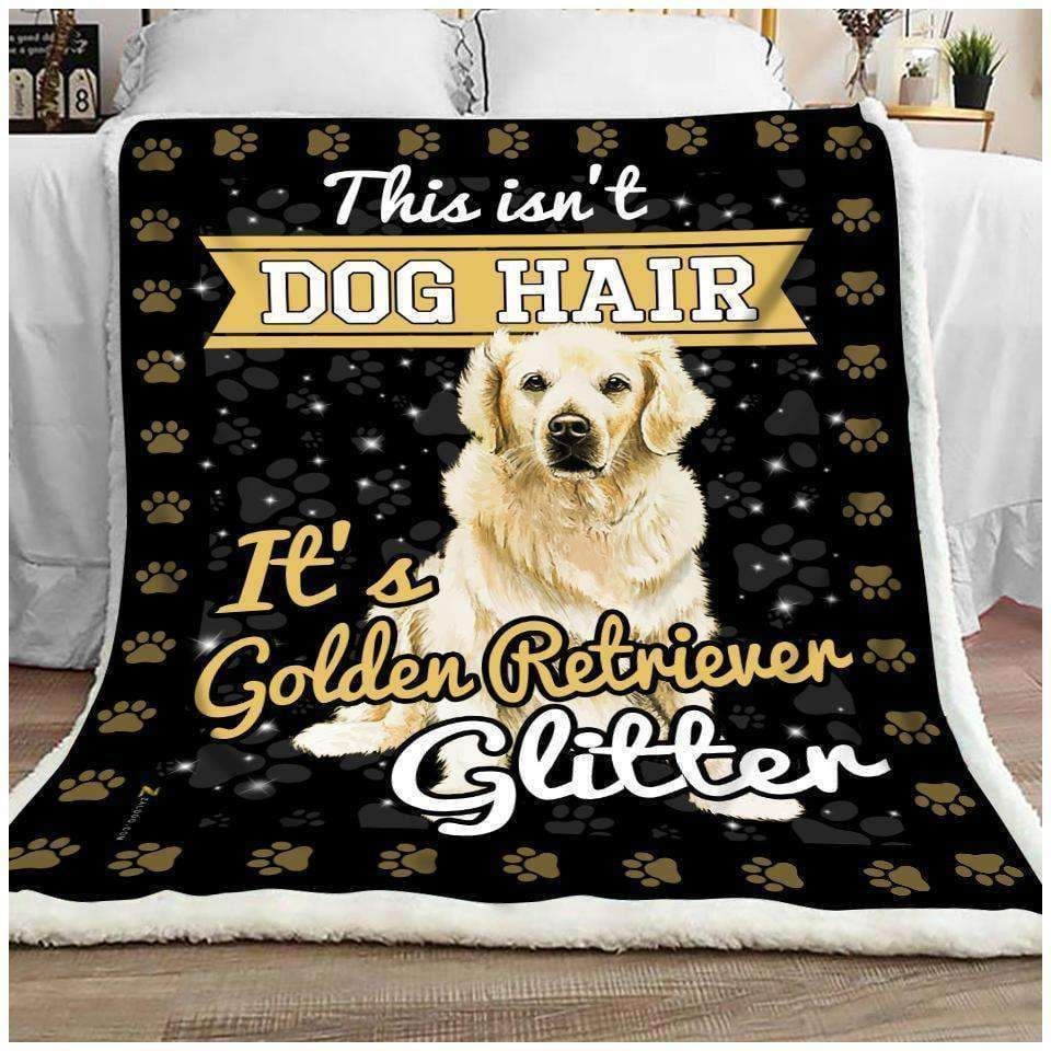 Golden Retriever – Gift Birthday Dog Fleece Blanket