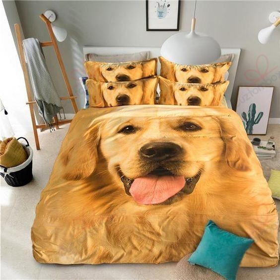 Golden Retriever Bedding Set