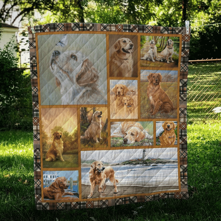 Golden Retriever Quilt Blanket DHC13121805VT