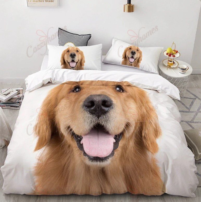 Golden Retriever Bedding Set