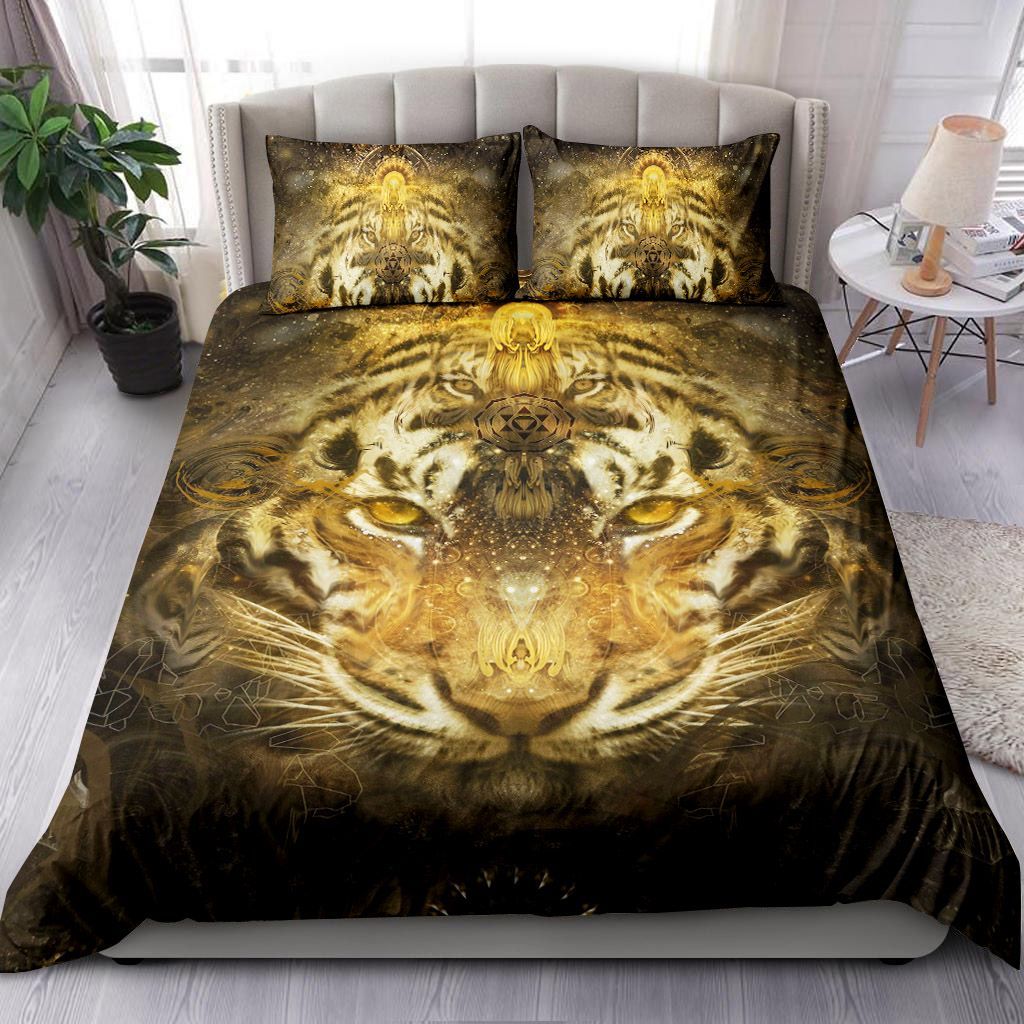 Golden Tiger Bedding Set