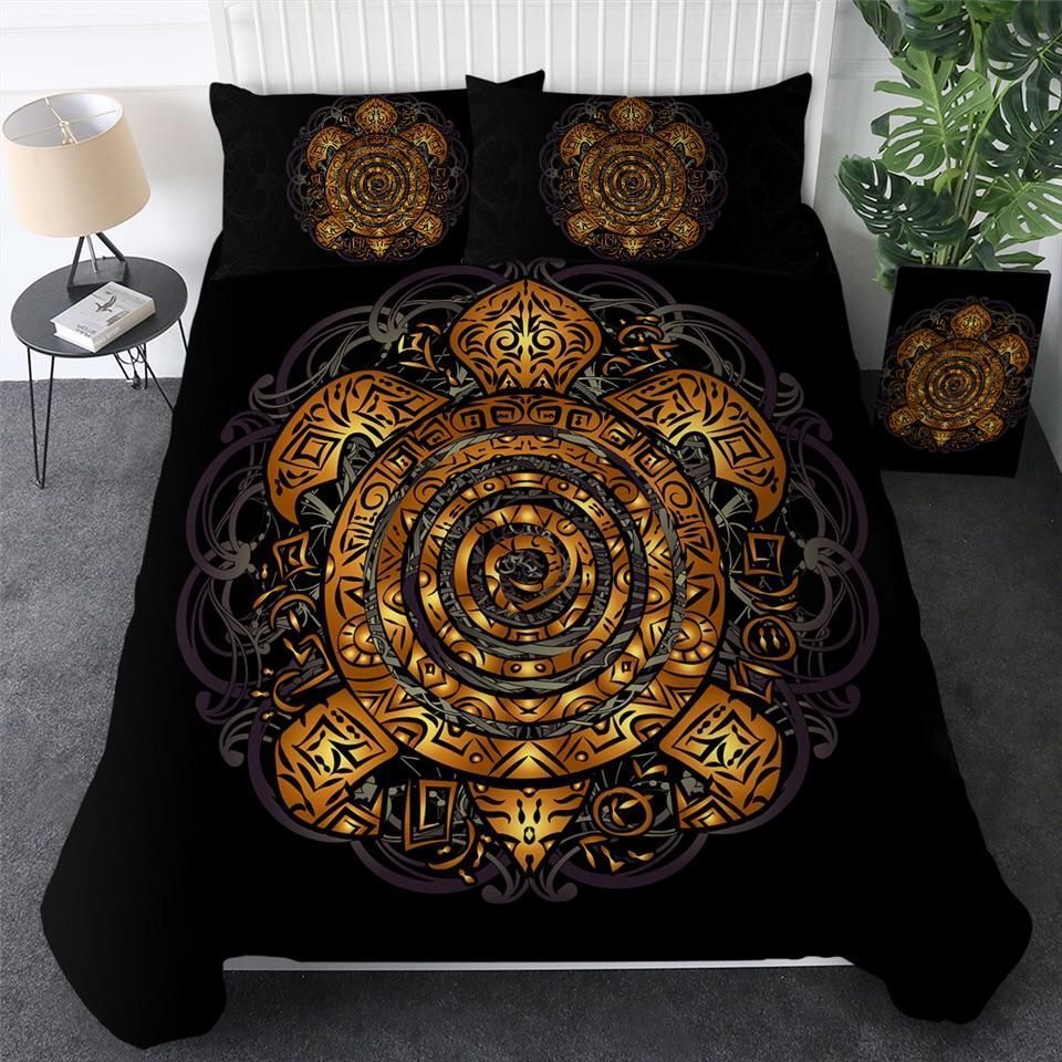 Golden Turtle Bedding Set