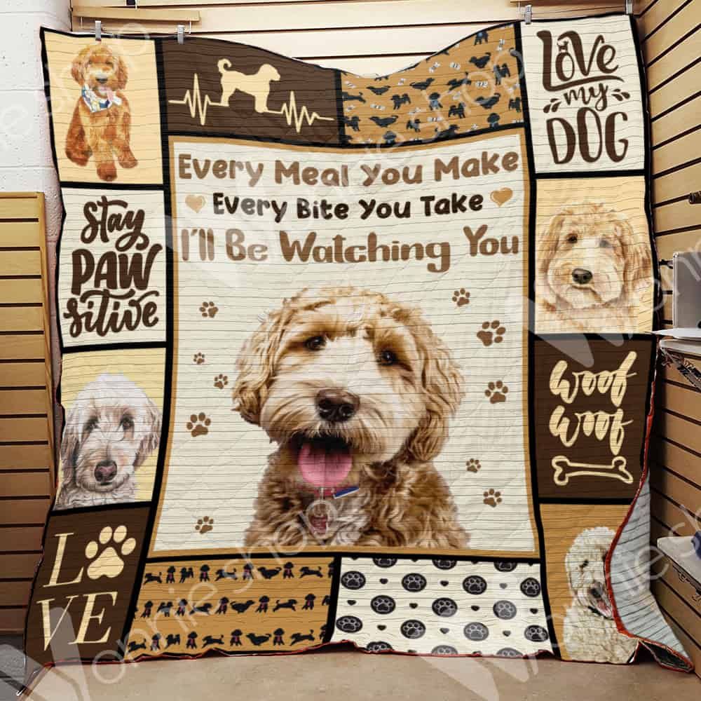 Goldendoodle Dog Blanket LNT1012019 Quilt Blanket