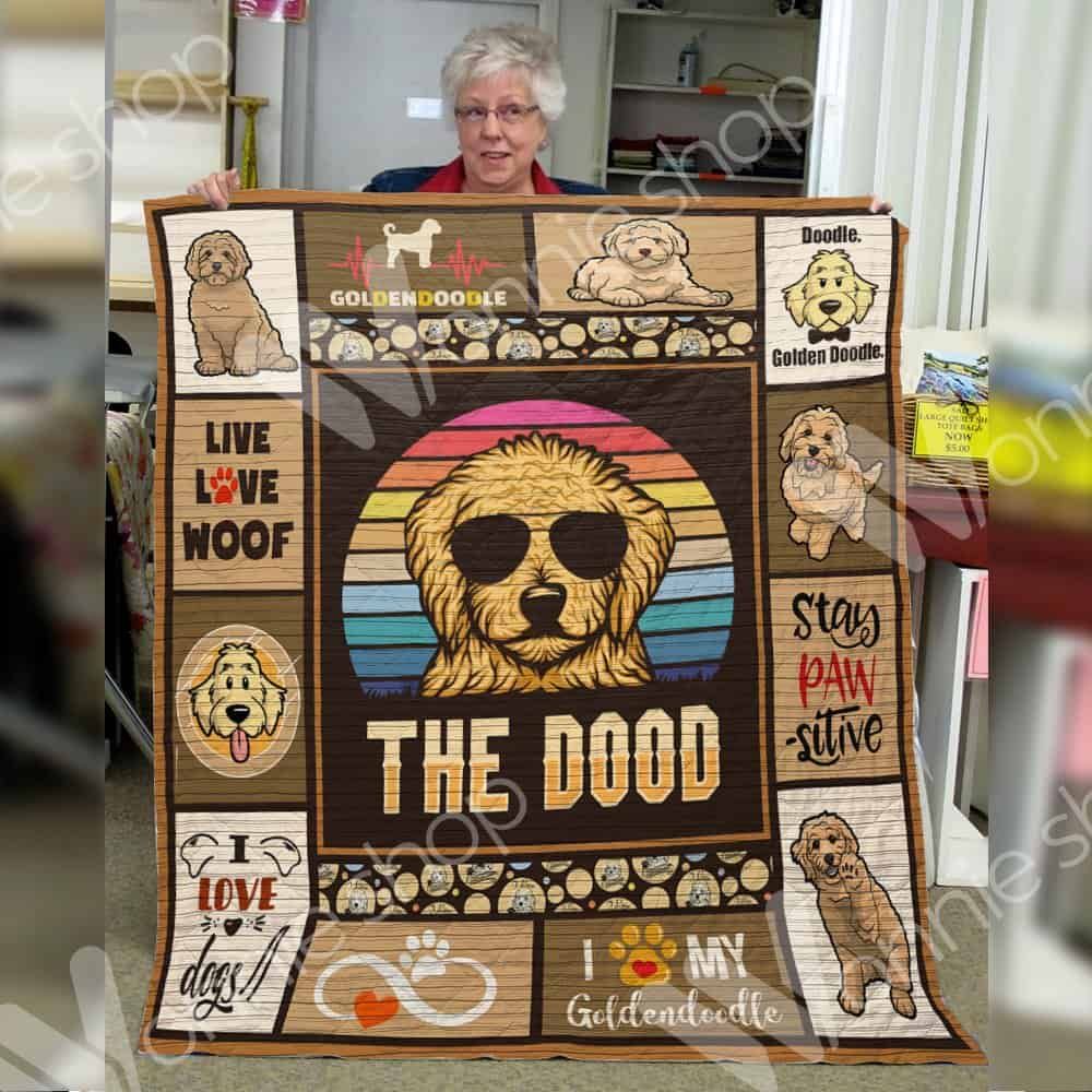 Goldendoodle Dog Blanket LNT1012031 Quilt Blanket