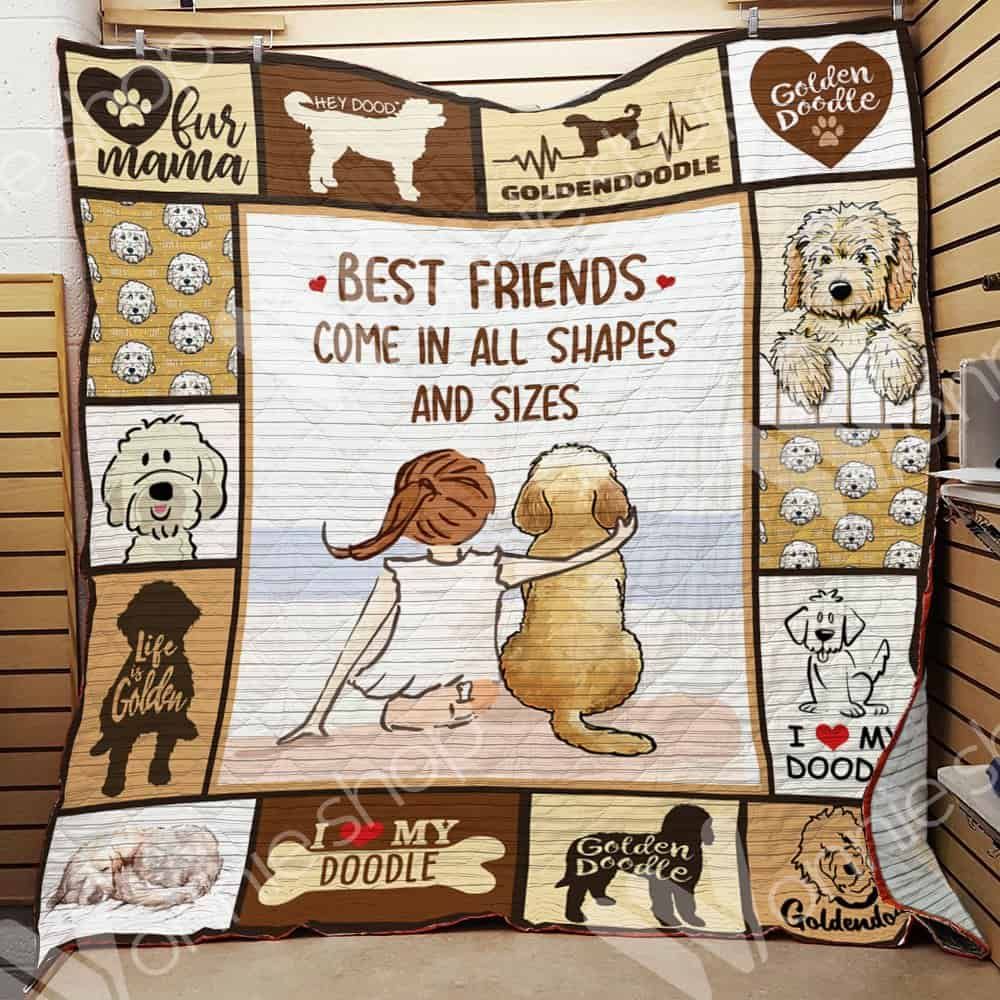 Goldendoodle Dog Quilt Blanket DHC0602524TD