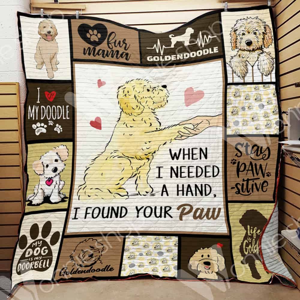 Goldendoodle Dog Quilt Blanket DHC0602535TD