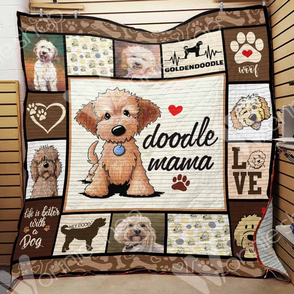 Goldendoodle Dog Quilt Blanket DHC0602765TD