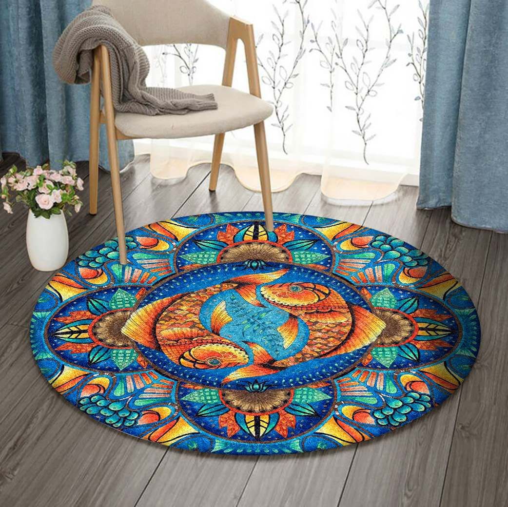 Goldenfish Round Carpet