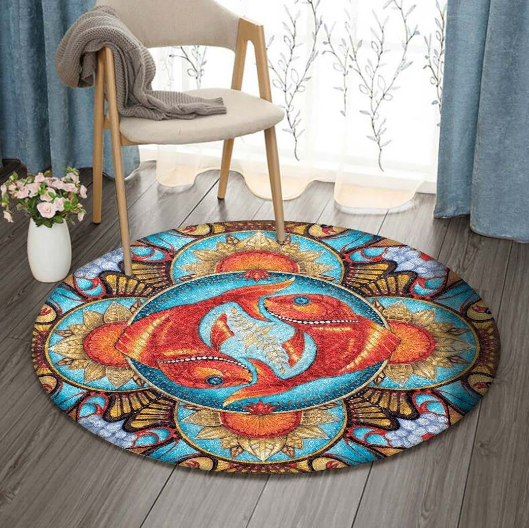 Goldenfish Round Carpet