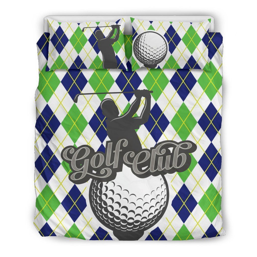 Golf Club Argyle Bedding Set