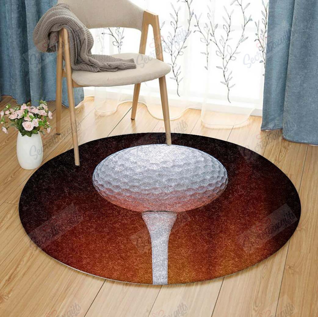 Golf Round Carpet
