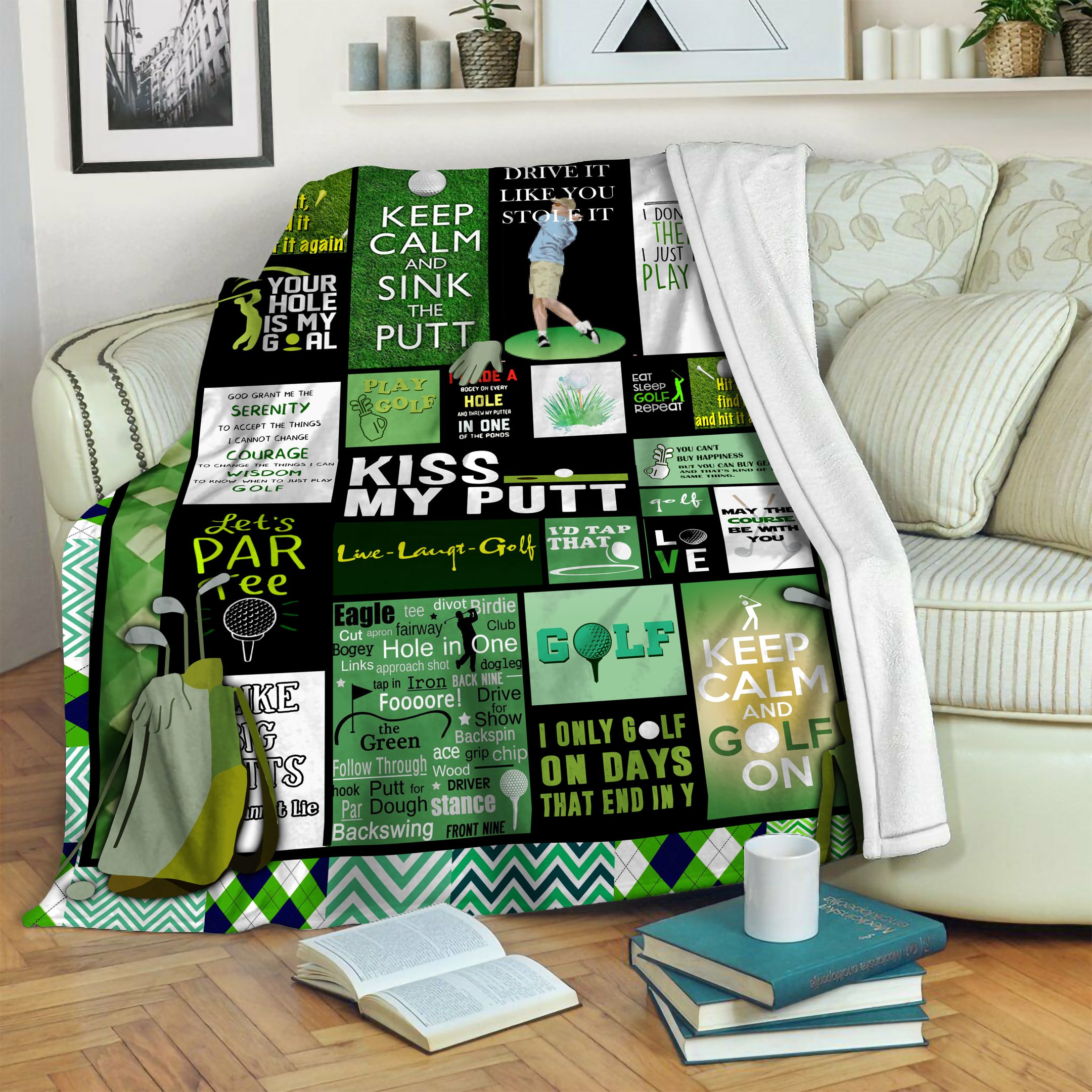 Golf Fleece Blanket