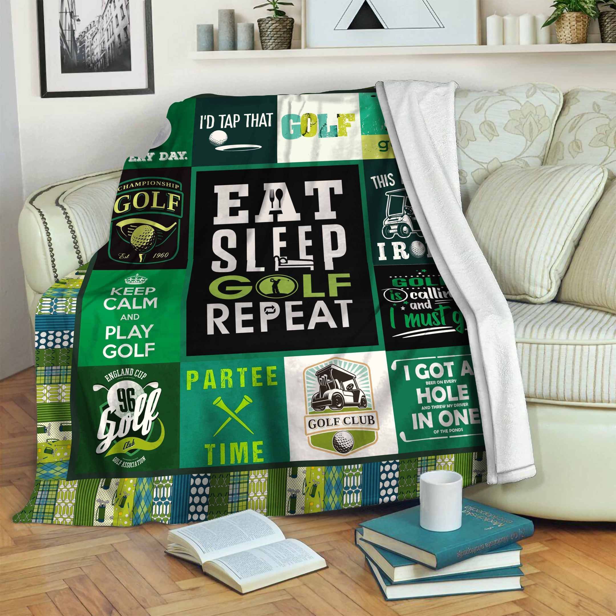Golf Fleece Blanket