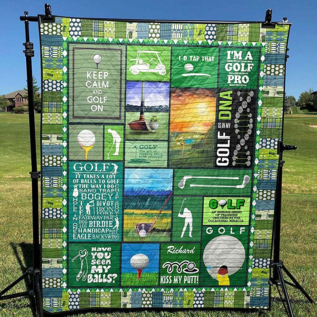 Golf Is In My DNA PKD200676 Quilt Blanket