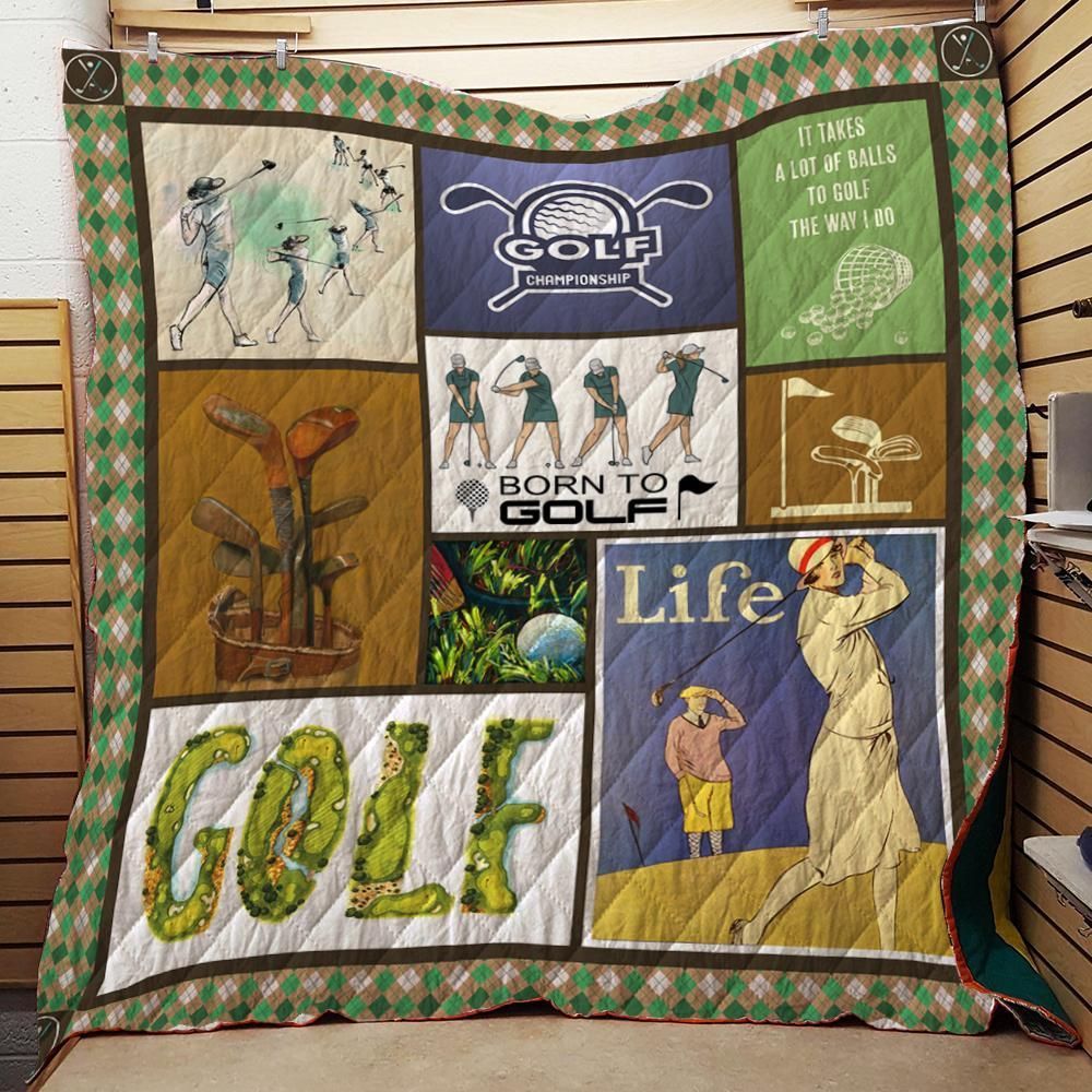 Golf Lover GS-CL-DT3006 Quilt Blanket