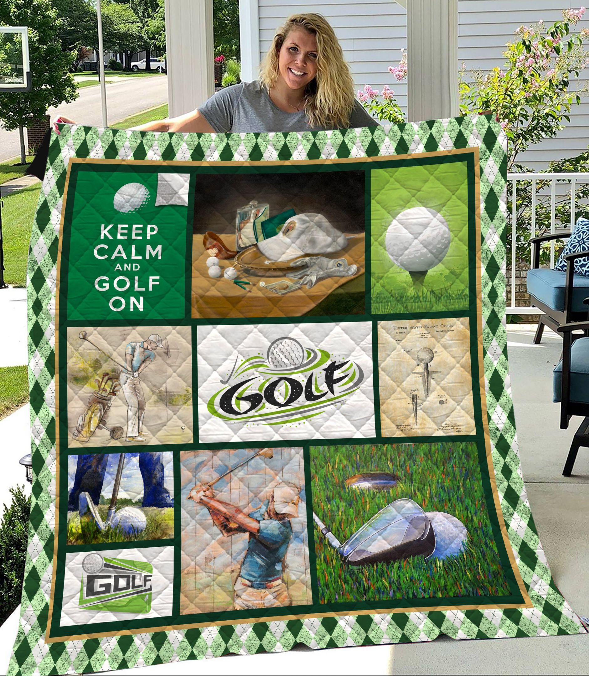 Golf Lover Quilt Blanket Dhc09121791Dd
