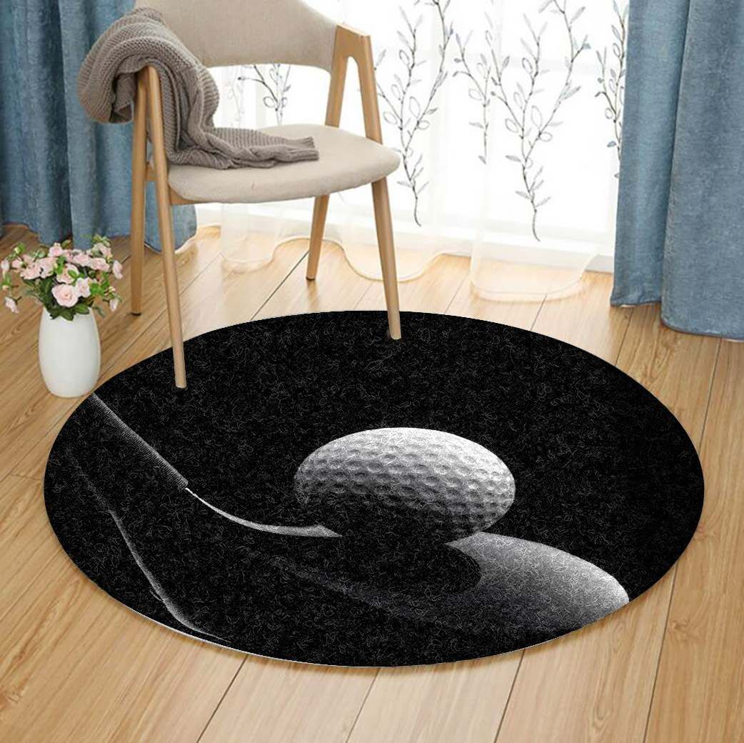 Golf Round Carpet