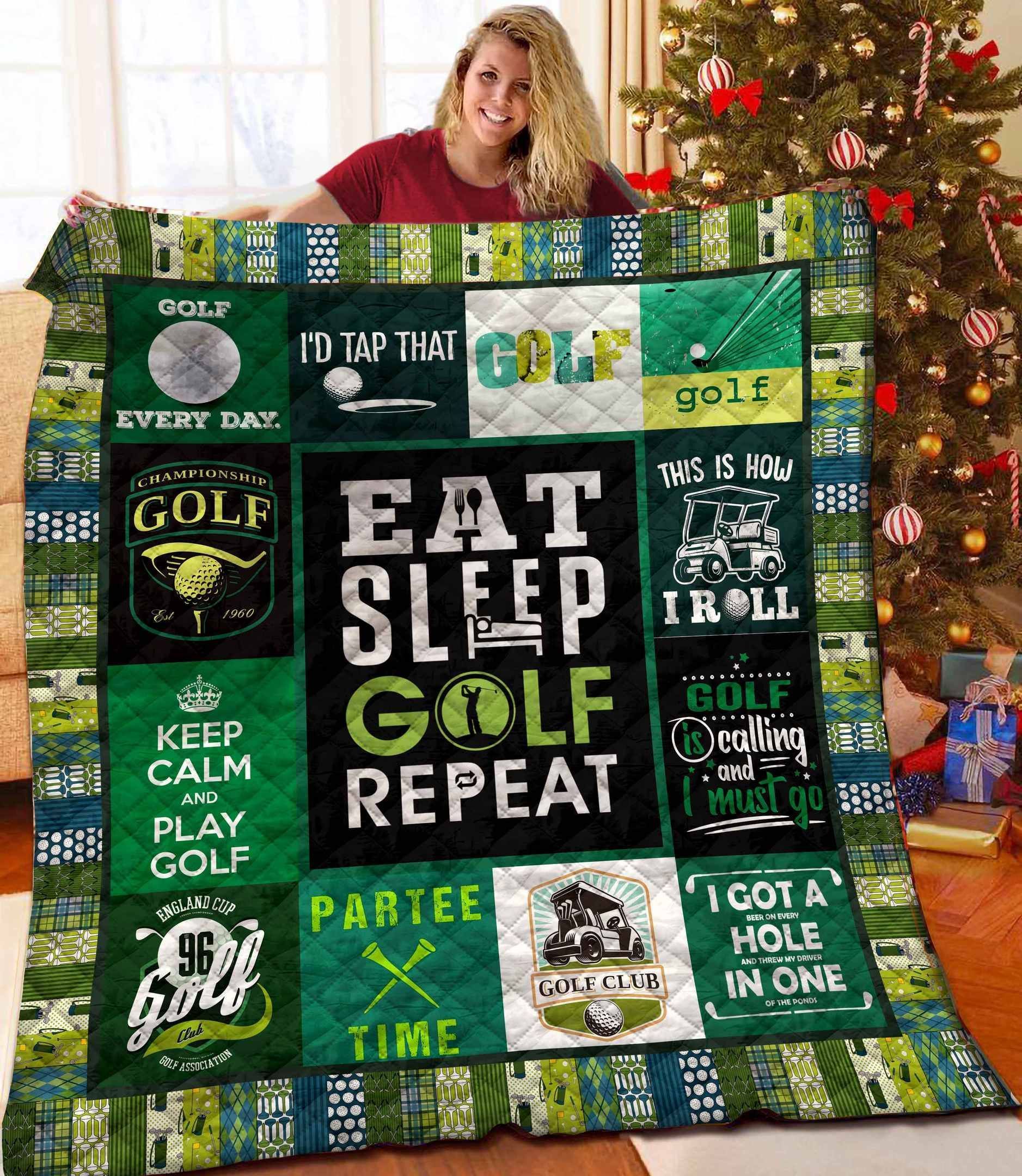 Golf Quilt Blanket BBB061141HT