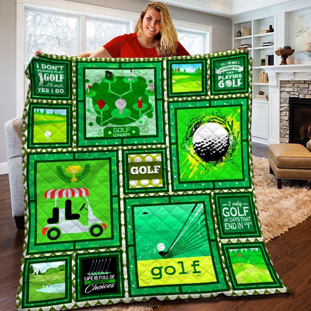 Golf Quilt Blanket BBB240227HT