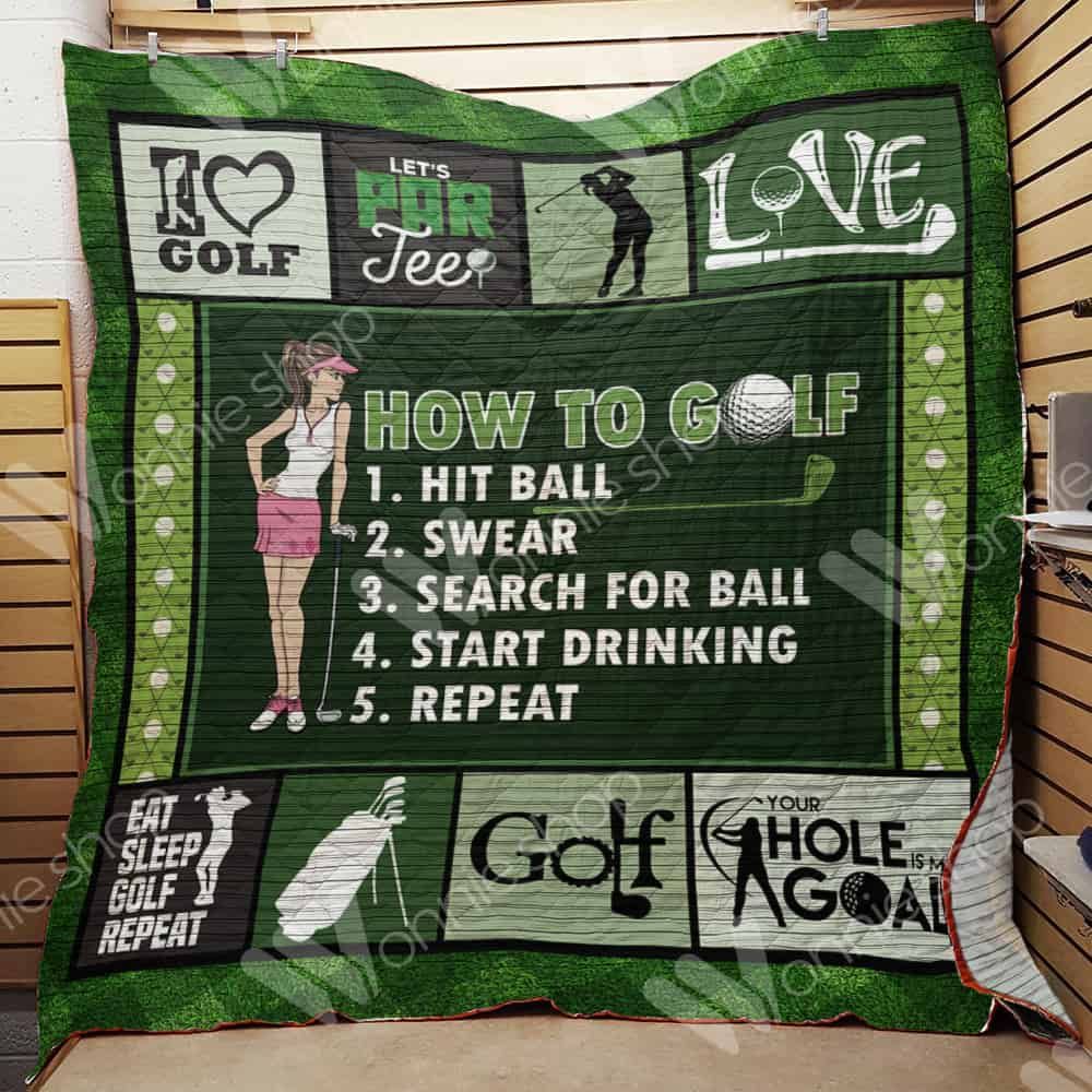 Golf Quilt Blanket DHC03021258TD