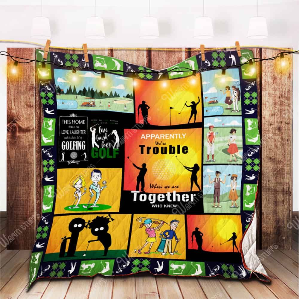 Golf Together Quilt Blanket Kb Dhc1312522Dd