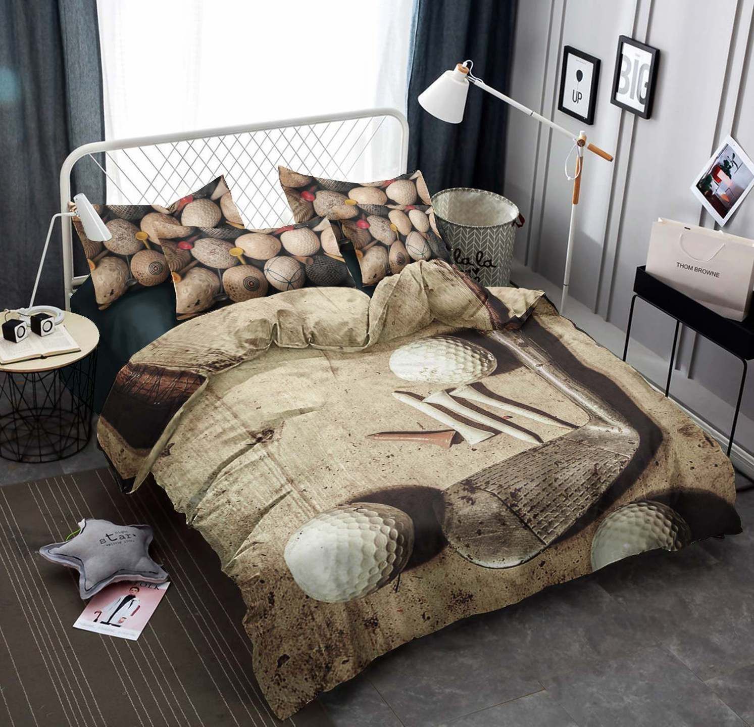 Golf Vintage Bedding Set