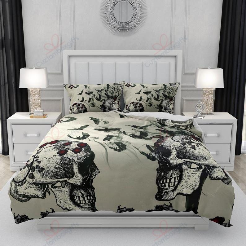 Gothic Skull Bedding Set