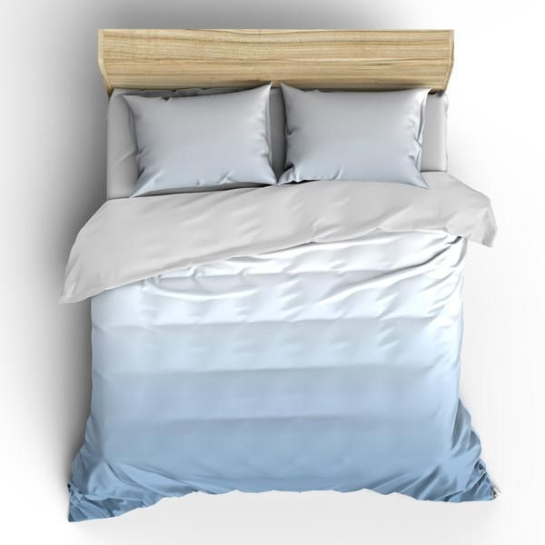 Gradient Blue Bedding Set