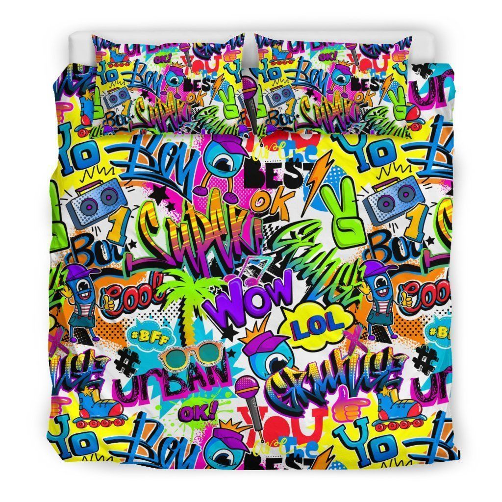 Graffiti Bedding Set