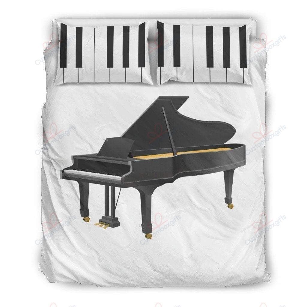 Grand Piano Printed Bedding Set