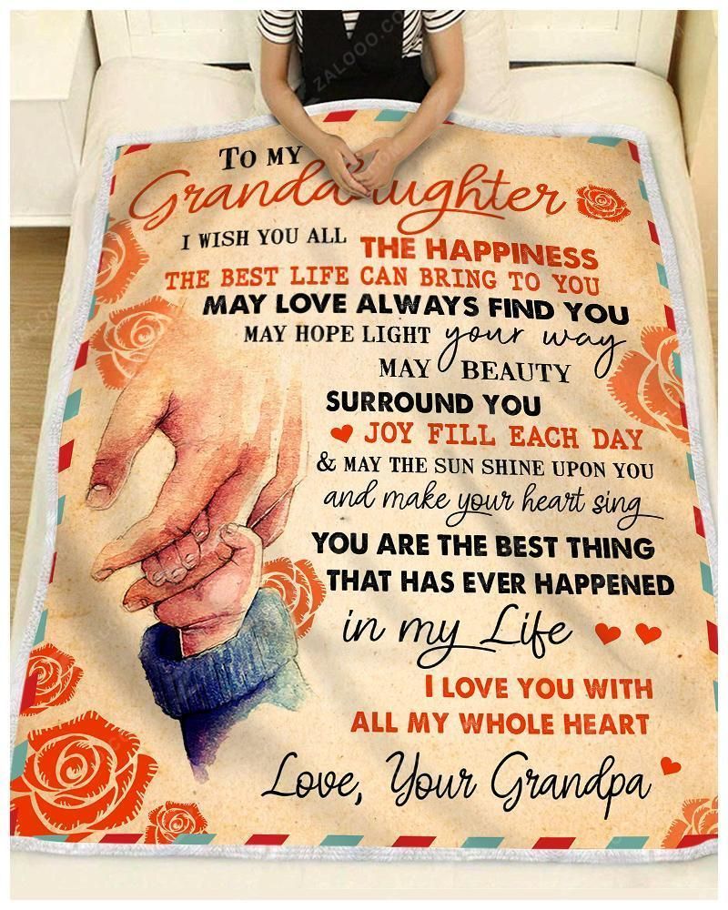 Granddaughter – I Wish You Fleece Blanket