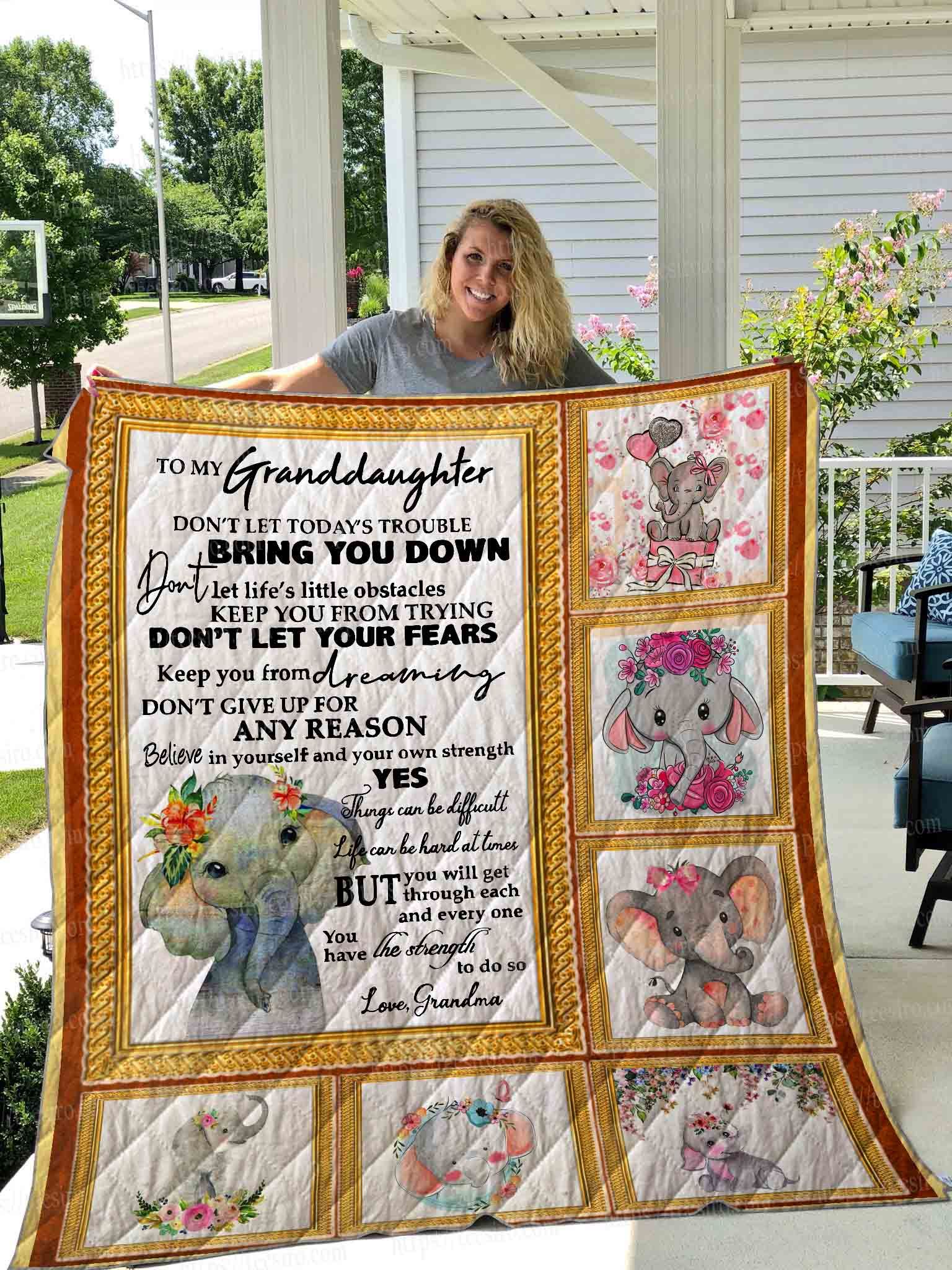 Granddaughter Quilt Blanket DHC1501441VT